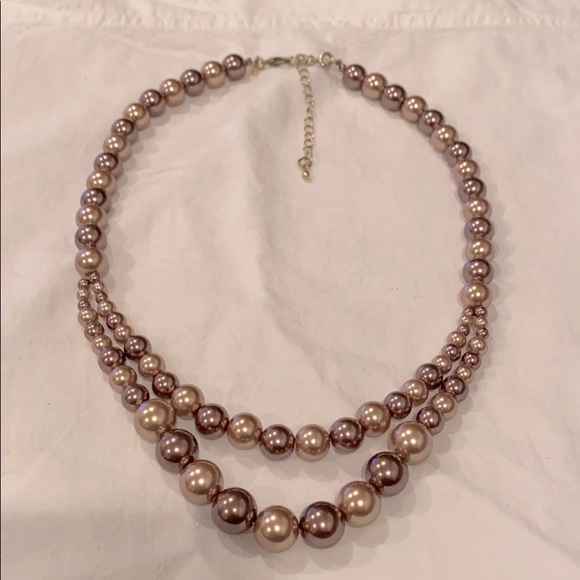 Pearl beaded necklace - Picture 1 of 4